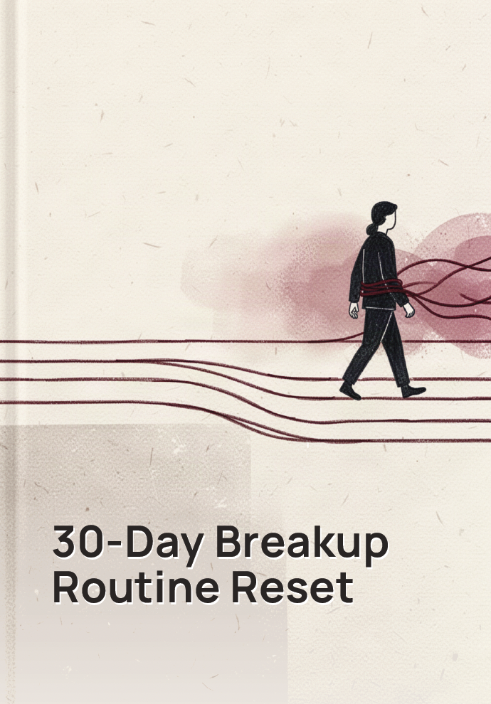 30-Day Breakup Routine Reset PDF cover